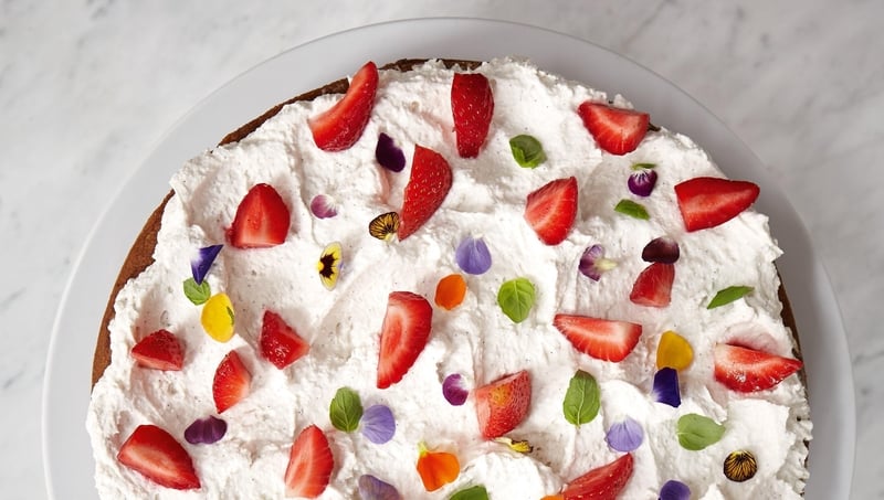 Almond Victoria Cake