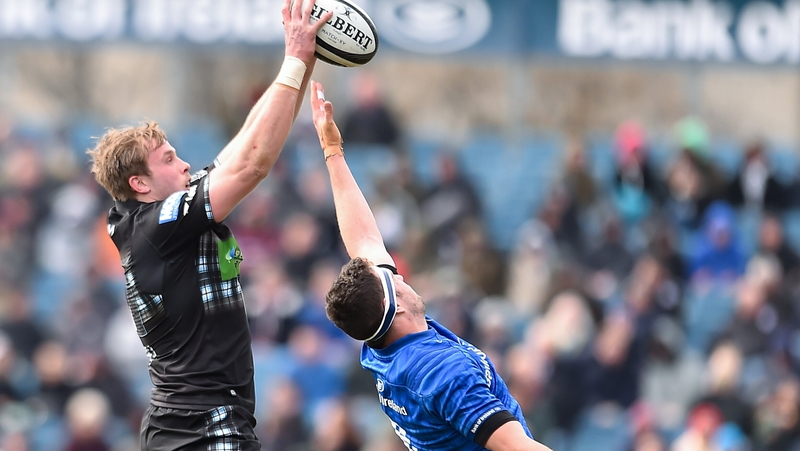 Jonny Gray in action for Glasgow