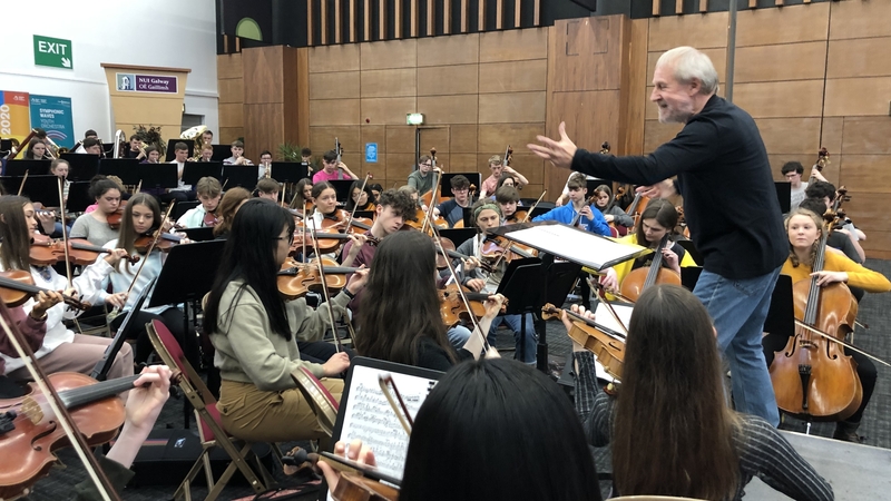 The concert was a unique orchestral event featuring 160 young musicians from all over Ireland