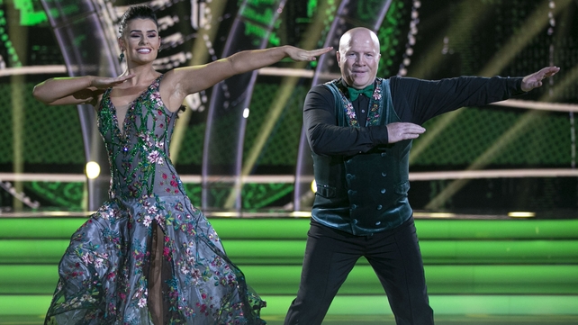 Olympic boxing gold medalist Michael Carruth with partner Karen Byrne