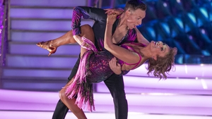 Presenter Mary Kennedy and Pro Dancer John Nolan