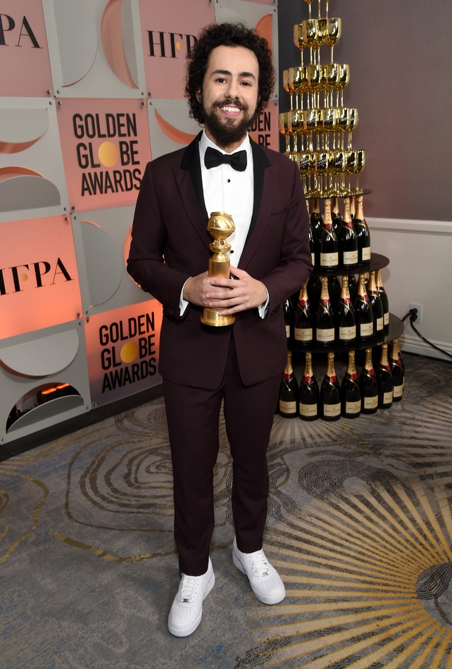 Accepting the Best Performance by an Actor in a Television Series - Musical or Comedy Ramy Youssef said: "I know you guys haven't seen my show, everyone is like 'Is this an editor?'