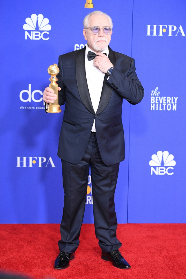 Another gong for Succession as Brian Cox wins Best Performance by an Actor in a Television Series - Drama. He said: "He said:"First of all I want to apologise to my fellow nominees for winning this, I'm sorry and that's all I can say."