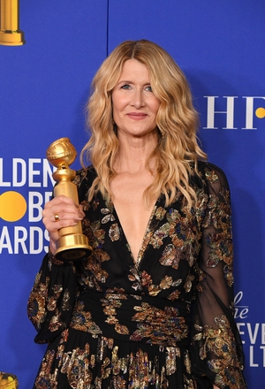 Laura Dern won Best Supporting Actress in a Motion Picture for Marriage Story. She said: "We long to be of service, to give voice to the voiceless, I got to do just that."