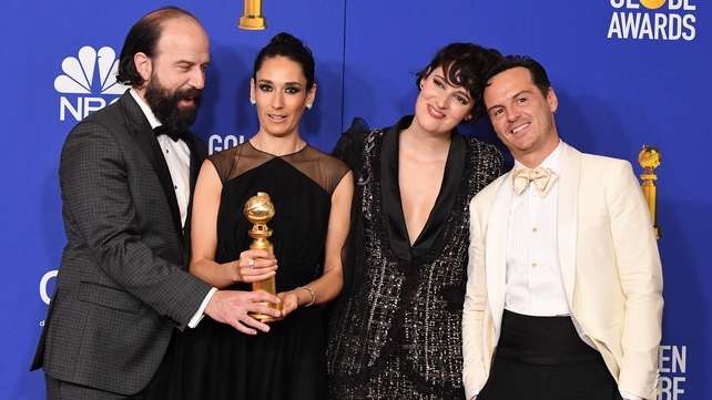 Waller-Bridge returned to the stage, this time accompanied by her cast and said: "A huge thank you to everyone for supporting us so much. It's all a bit gross but we all became best friends, which is ironic, because the show is about such a lonely lady."