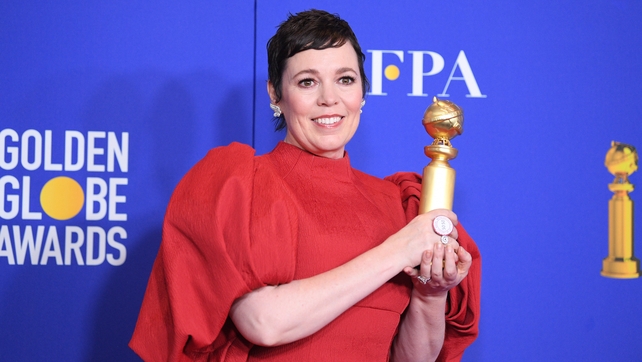 After winning the Best Performance by an Actress in a Television Series - Drama Olivia Colman said: "I had money on this not happening. For the last year I feel I've been living someone else's life and now I feel I've won someone else's award."