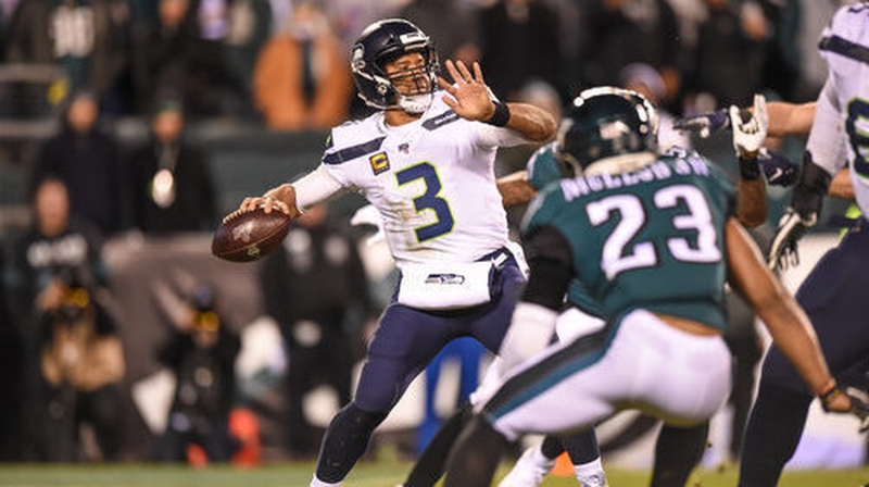 Russell Wilson was to the fore for Seattle