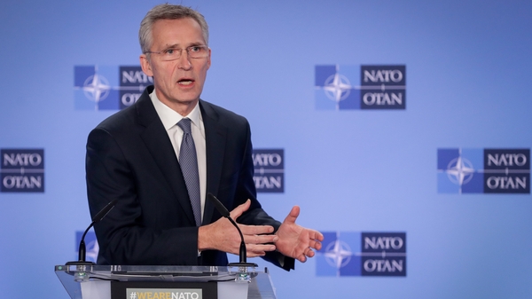 Jens Stoltenberg called for a de-escalation of tensions, echoing the statements of some European leaders
