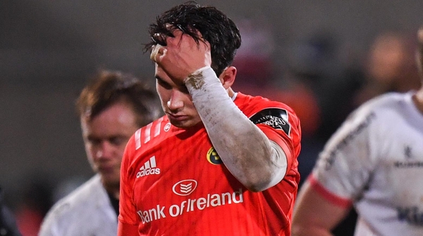 Joey Carbery suffered ligament damage in his wrist