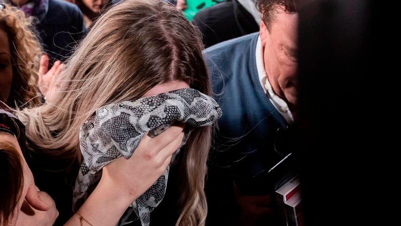 The young woman claimed she was raped by up to 12 Israeli tourists