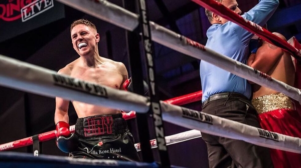 Jason Quigley wastned no time in defeating Abraham Cordero a month ago (Image courtesy of Valentin Romero)