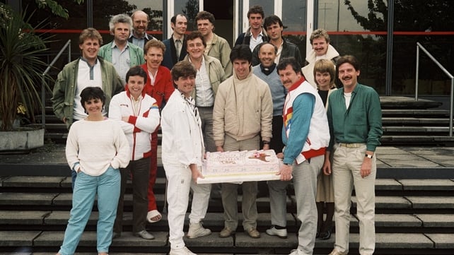RTÉ Radio 2's fifth birthday in 1984