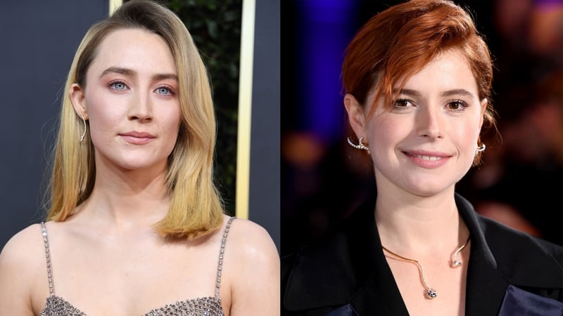Saoirse Ronan and Jessie Buckley
