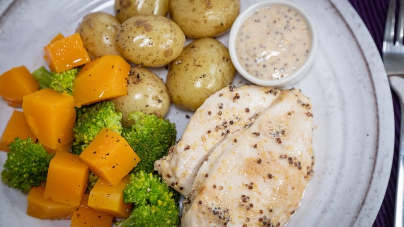 Thursday's dinner recipe from the Operation Transformation meal plan.