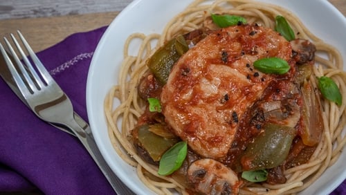 Sunday's dinner recipe from the Operation Transformation meal plan.