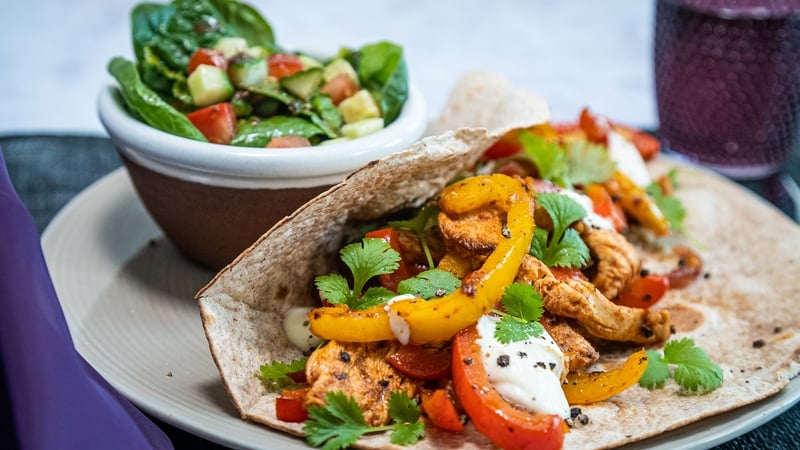 Tuesday's dinner recipe from the Operation Transformation meal plan.