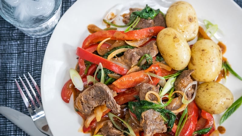 Wednesday's dinner recipe from the Operation Transformation meal plan.