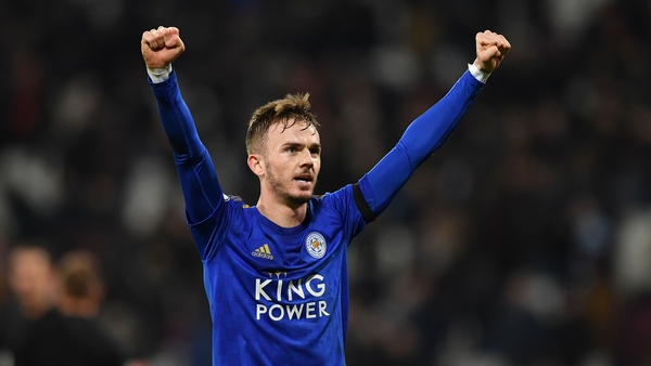 James Maddison is sticking with Leicester