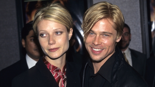 Gwyneth Paltrow and Brad Pitt pictured in 1997