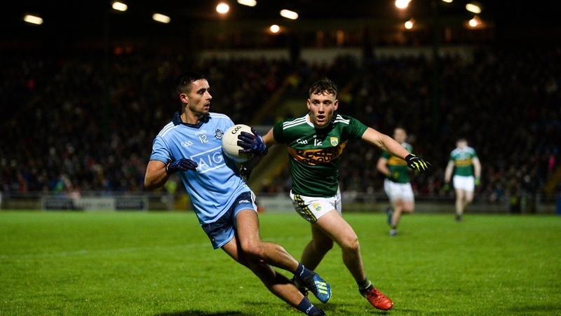 Kerry beat Dublin in Tralee in last year's League meeting