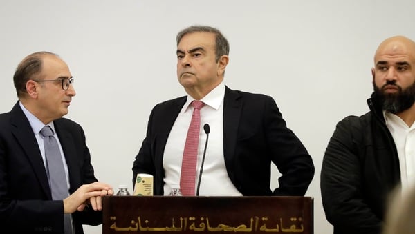 Carlos Ghosn is wanted by Japan on charges of financial misconduct but remains at large in Lebanon, where he fled while on bail