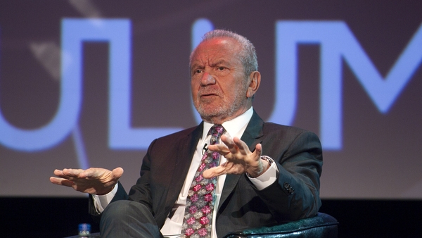 Alan Sugar said that Brexit was not all 'doom and gloom for Ireland' (Pic: RollingNews.ie)