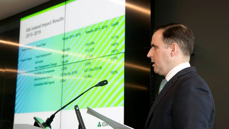 IDA CEO Martin Shanahan said client firms spent €21.5 billion here last year