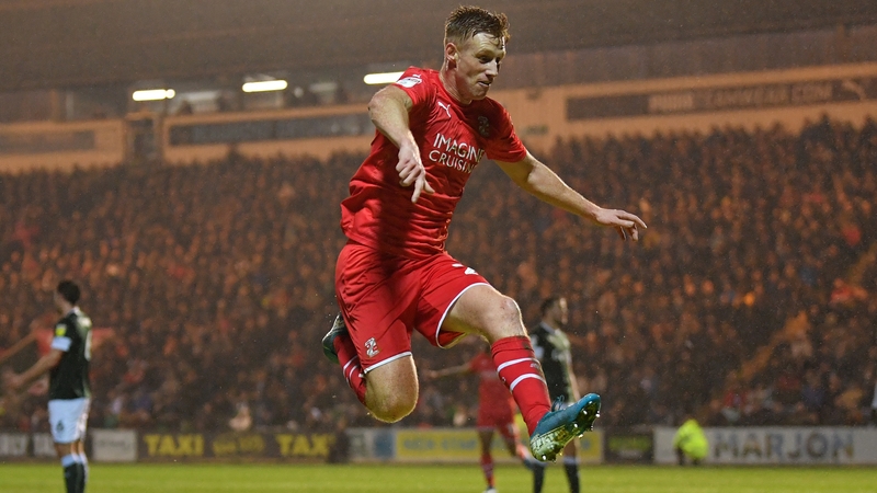 Eoin Doyle is the top scorer across all four leagues in England