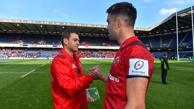 Munster head coach Johann van Graan believes scrum-half Conor Murray has suffered from playing behind a retreating forward unit
