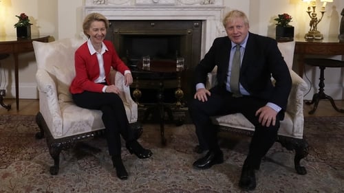 Ahead of the meeting, Ms von der Leyen warned the UK cannot expect the 'highest quality access' to EU markets if it abandons Brussels rules after Brexit