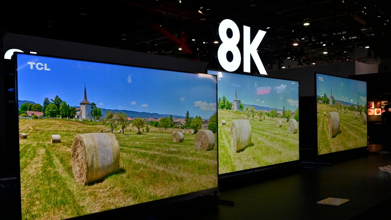 TCL showed off its new 8K televisions at CES 2020