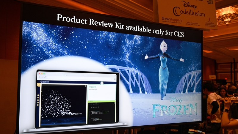 The Disney Codeillusion programme uses an array of popular Disney film characters to make learning how to write computer code more entertaining