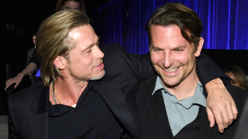 Brad Pitt and Bradley Cooper at the National Board of Review Annual Awards Gala - "I got sober because of this guy"
