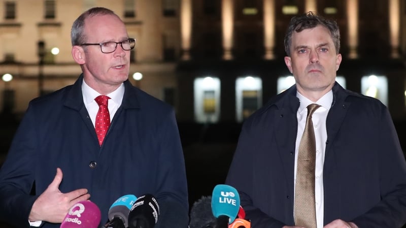 Northern Ireland Secretary Julian Smith and Tánaiste Simon Coveney have been co-chairing talks