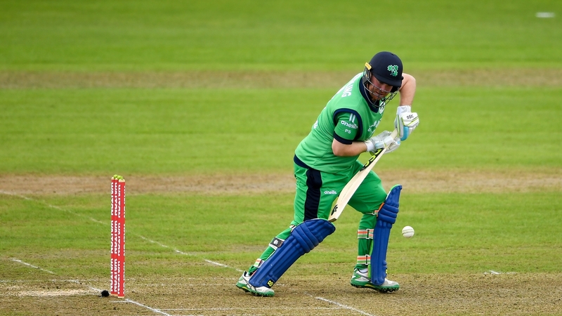 Paul Stirling's 63 helped the Irish to 237-9