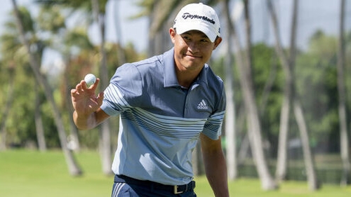 Collin Morikawa holds a two-shot lead