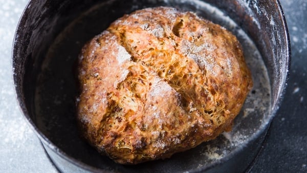 Bacon and cheese soda bread