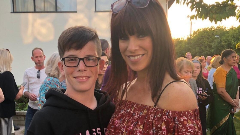 Jody Campion and his mum Adrienne