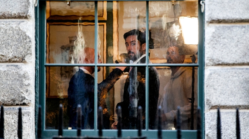 Minister for Housing Eoghan Murphy pictured ahead of the party talks in Dublin (Pic: RollingNews.ie)