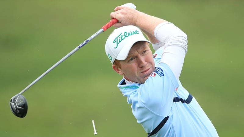 Gavin Moynihan is five-under overall