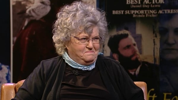 Brenda Fricker - "I threw that into the swimming pool in Renvyle Hotel in the west of Ireland in Connemara!"