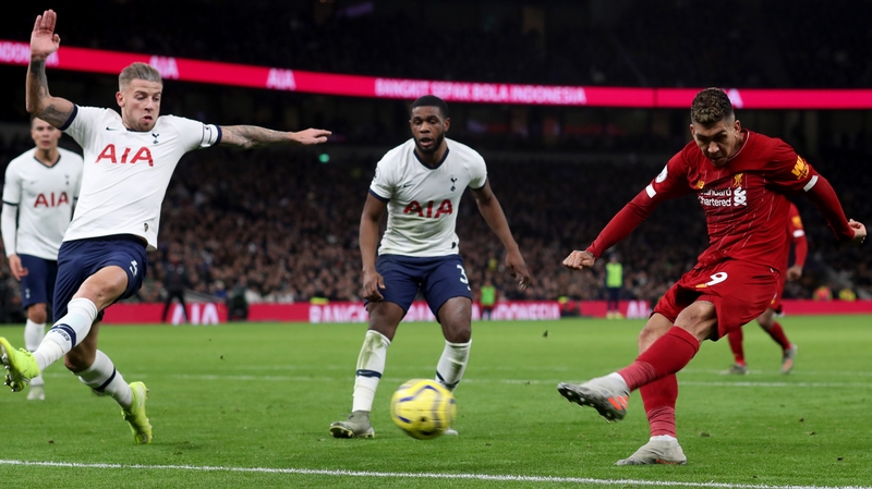 Roberto Firmino scored the only goal of the game with this strike
