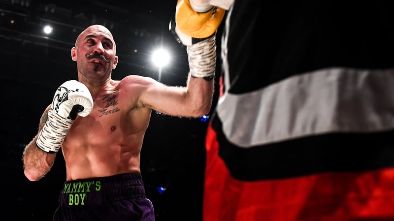 Spike O'Sullivan suffered a fourth defeat in his career