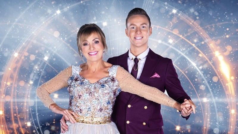 Mary Kennedy with her dance partner John Nolan