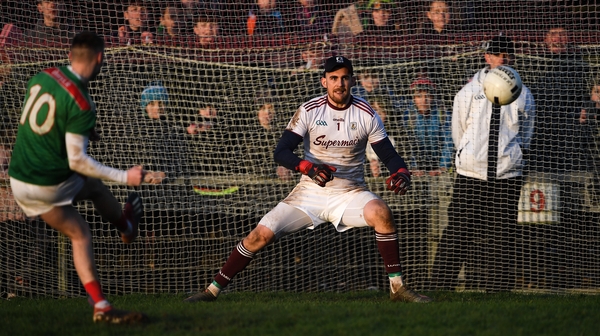 Walsh's penalty came back off the crossbar