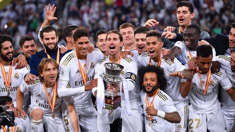 Real Madrid kick off the celebrations