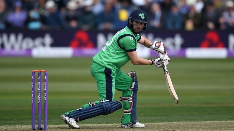 Andy Balbirnie top-scored with 71 (file pic)