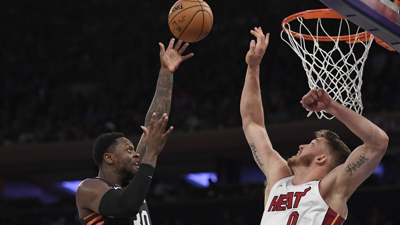 Julius Randle scored 26 points