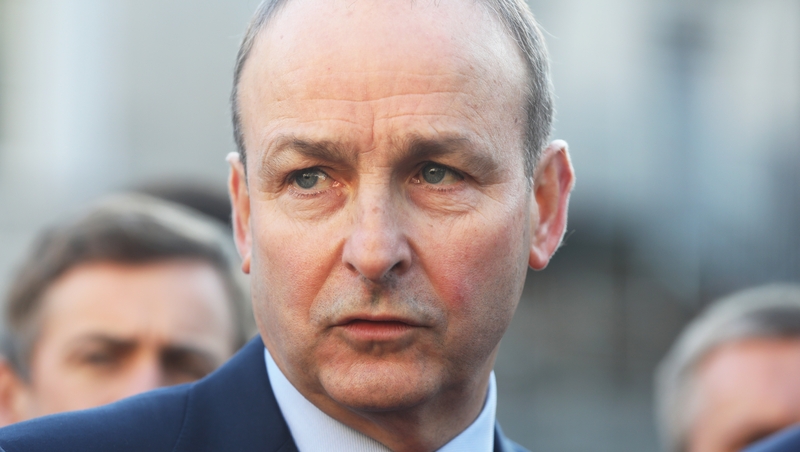Micheál Martin said the Government had failed on health and housing