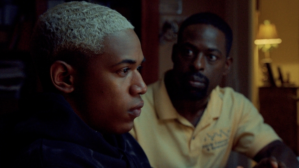 Kelvin Harrison Jr. and Sterling K. Brown in Waves